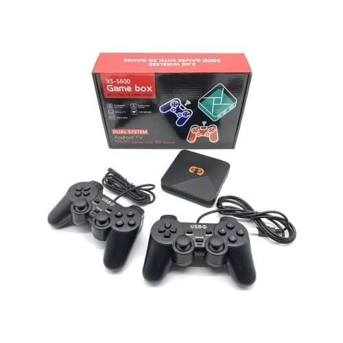 Video Game Console Arcade Kids Retro Game Emulator Console Pre-install 5600 Games 4K HD Output Mini Portable Console Wireless