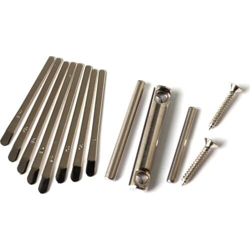 Kalimba Key Steel Thumb Piano 8 Keys for Kalimba DIY Replacement Parts Musical Instrument Accessories for Beginner