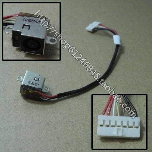 WZSM Free Shipping New Original Laptop DC Power Jack with cable for HP DV6-6000 DV7-6000