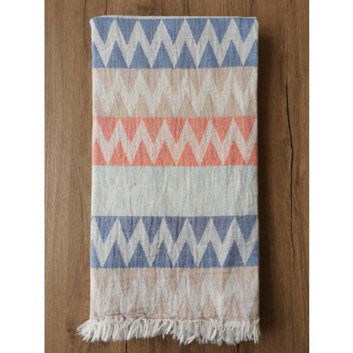 Peştamal Banyo Havlusu %100 Pamuk, Şal ve Plaj Havlusu 100x180 cm Çift Kat