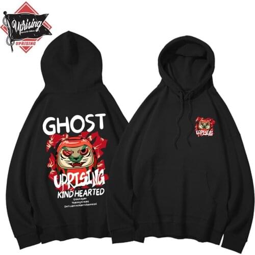 UPRISING Hoodies, Sweatshirts Men colors hip hop Cotton O-Neck Printed letters clothes Mens High Quality Male Streetwear coat