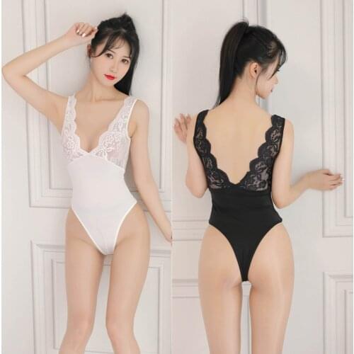 Japanese Women Sexy Bikinis One Piece Sukumizu Backless Swimsuit Female Bathing Suits Cosplay Anime Bodysuit Beach Wear Summer