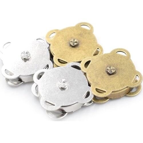 10 sets per pack)Magnetic buttons. Clothing & Accessories. Sewing patches. Luggage deduction. Metal buckle snaps wallet