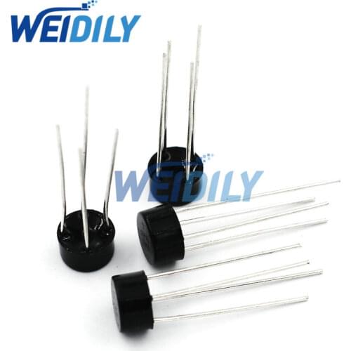 10PCS/LOT 2W10 2A 1000V diode bridge rectifier 2w10