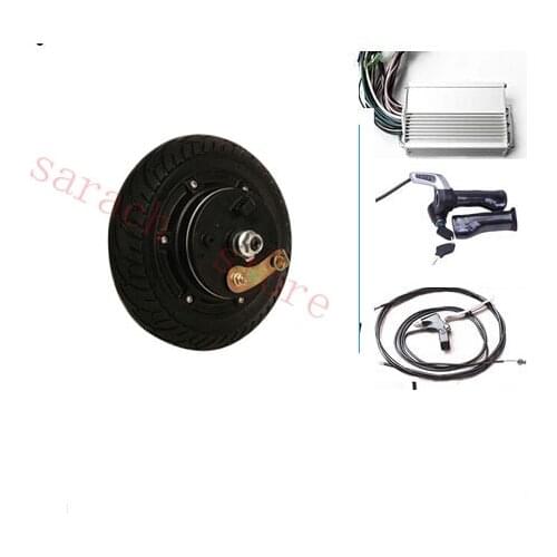 8" 350W 36V drum brake electric wheel hub motor , electric motor for scooter ,electric bicycle conversion kit