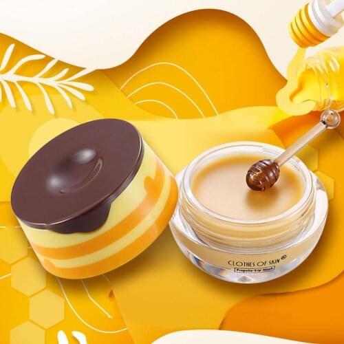 Propolis Lip Balm Nourish Moisturizing Lip Glaze Sleep Lip Mask C4K1