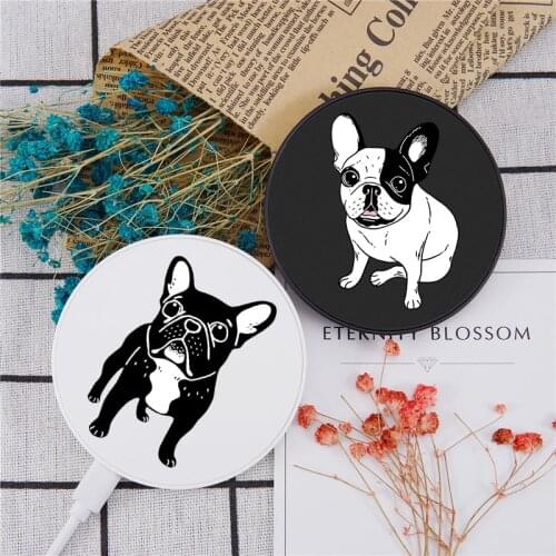 Cartoon Bug Dog Wireless Charger for Iphone Airpods Charging Pad Portable Charger for Iphone for Samsung for Huawei for xiaomi