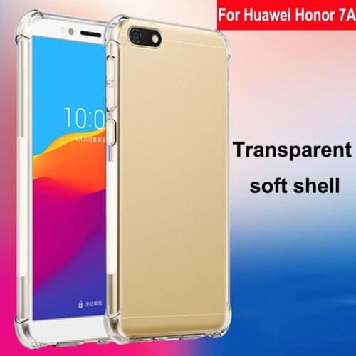 Coque For Huawei Honor 7A Case Capa Soft Transparent TPU Cover Phone Cases 5.45'' For Honor 7A 7 A back Honor7A Phone shell