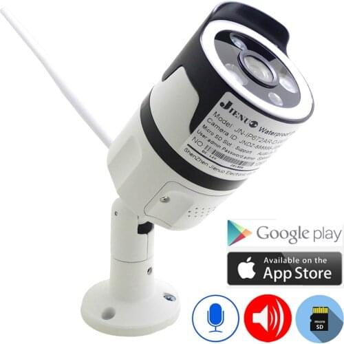 JIENUO IP Camera Wifi 720P 1080P Two Way Audio HD Wireless Cctv Security Outdoor Waterproof Infrared Surveillance HD Home Camera