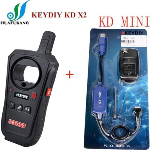 Keydiy KD MINI plus KD-X2 kd X2 Remote Maker Unlocker with Free ID48 96bit Transponder Copy Function English Version