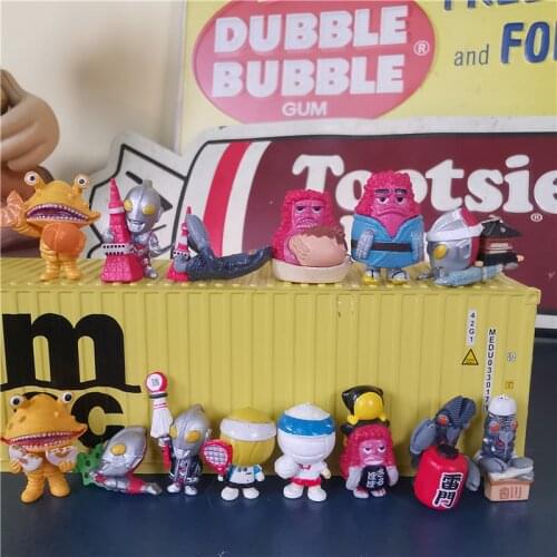 Bandai Anime Ultraman Q Monster Alien Baltan Doll Action Figure Model Ornaments Collection Kids Toys Boy Girl Gift