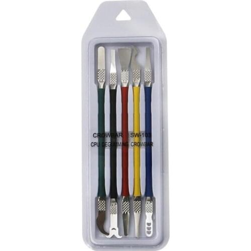 5pcs/set Smartphone Repair Tool Sets IC Chip Spatula Ultra Thin Blade Mobile Phone Motherboard CPU BGA Chip Glue Removal Tools