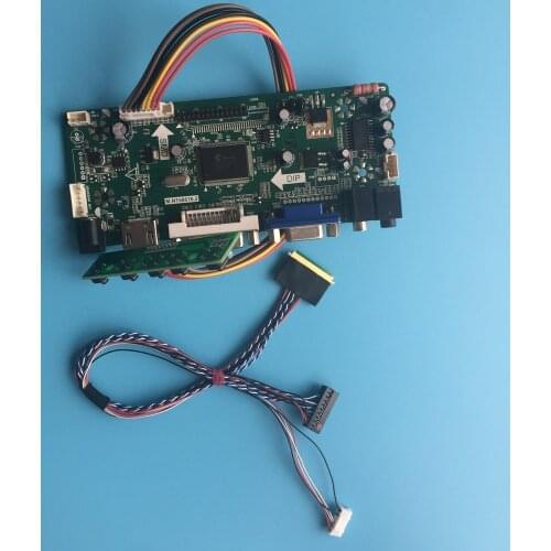 LED LCD HDMI LVDS DVI VGA Controller driver board diy for 40pin N173FGE-L12/L13 N173FGE-L21 1600X900 panel monitor