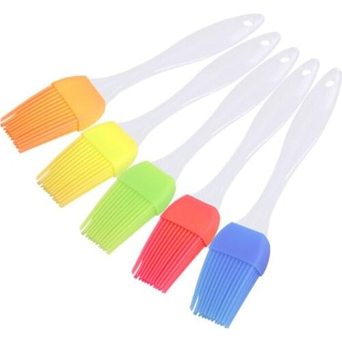 17.5cm Silicone Pastry Brush, High Quality Barbecue Cake Pastry Bread Oil Cream Cooking Basting Brushes Tools