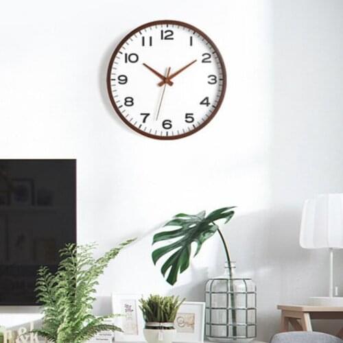 Modern Design Silent Wall Clock Nordic Digital Living Room Minimalist Wall Clock Kitchen Office Relogio Parede House Decor Bb50