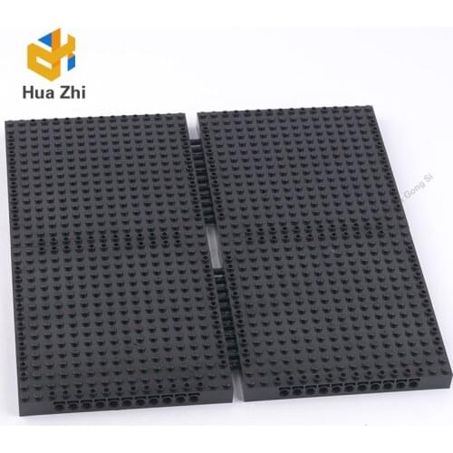 2-4PCS 65803 building blocks free combination floor street view building floor16x16 compatible with 65803 send 2780 bolt MOC DIY