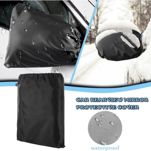 2PCS For Suzuki Jimny JB64 JB74 2018-2020 Car Rearview Mirror Cover Frost Guard Dustproof Waterproof Snow Rain Universal