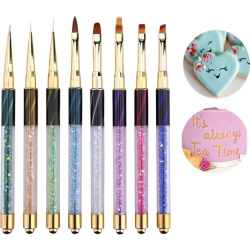 1 Pc Fondant Cake Brush DIY Sugar Craft Baking Decorating Tools Cake Pen Pastry Brush For Fondant Painting