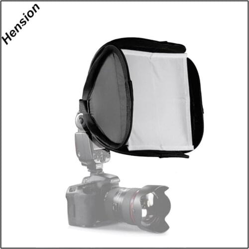 23 x 23cm Universal Mini Folding Softbox E23 Diffuser for Canon Nikon YongNuo Godox Pentax Flash Speedlite 430EX 580EX 600EX