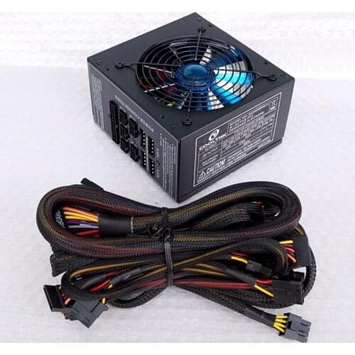 600W full module power supply desktop dual server power supply mute