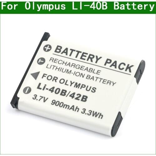 LI-40B LI-42B Digital Camera Battery for Olympus FE-190 FE-150 VH-210 VG-165 VG-180 VR-310 VR-320 VR-330 D-770