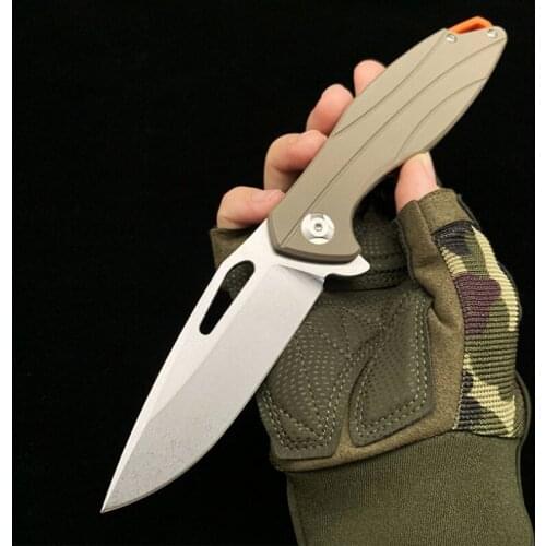Free shipping D2 Steel High end Folding Pocket Knife Stainless Hunting Knife Survival Knives Camping tool G10 handle