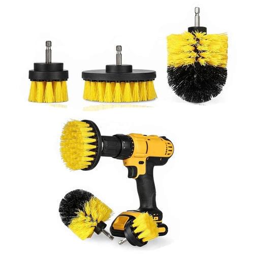 Boor Borstel Kit-Boor BrushPower Scrubber voor Cleaning Badkamer Bad Borstel Scrub Boor Cleaning Kit D30