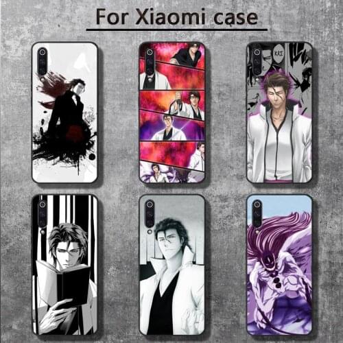 Bleach anime Aizen Phone Case for Xiaomi mi 6 6plus 6X 8 9SE 10 Pro mix 2 3 2s MAX2 note 10 lite Pocophone F1