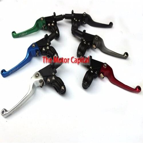 Colorfull Aluminum ASV Folding Brake Clutch For pit bike dirt bike Motocross motorcycle Atv clutch level