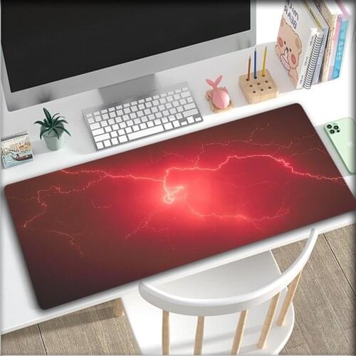 GuJiaDuo Star Thunder Gaming Mouse Pad Laptop PC Gamer Desk Rest Game Accessories Carpet Mechanical Keyboard Large Mouse Pad xxl