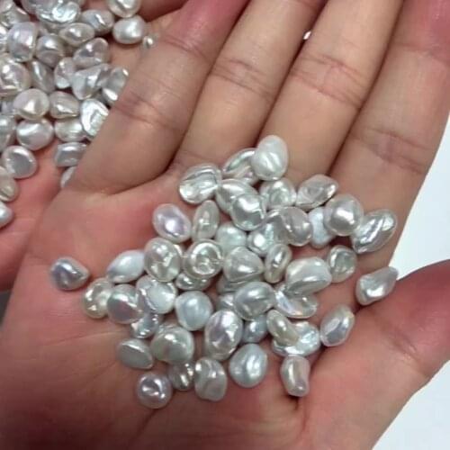 Hot Sale 8-9mm Loose Keshi Freshwater Pearls For jewelry Marking