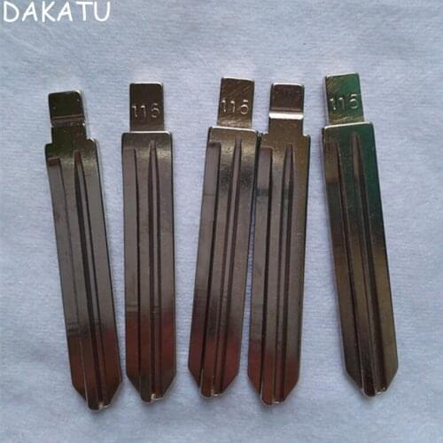 DAKATU 115# KEY BLADE FOR 2012 KIA K2 Flip Remote key blade NO.115 Key blade