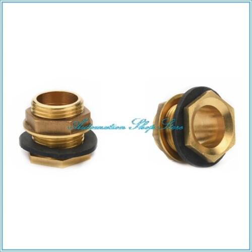 1/2" 3/4" 1" Male Brass Pipe Single Loose Key Swivel Fitting Nut Water Tank Jointer Connector Copper