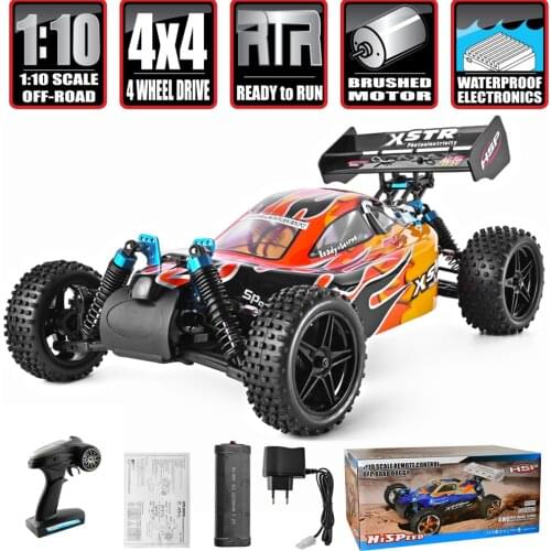 HSP Rc Car 4wd Off Road Buggy 94107 PRO XSTR High Speed Hobby Remote Control Car 1:10 Electric 4x4 Rc Vehicle Toys for Kids