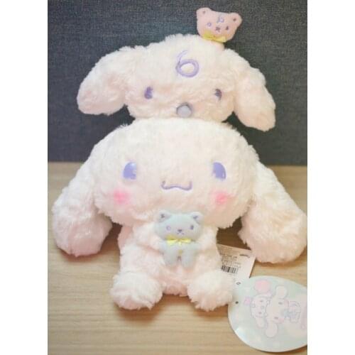 Cute 25cm Cinnamorol Plush Toys Stuffed Animal Soft Doll Kids Birthday Gift Cartoon Anime