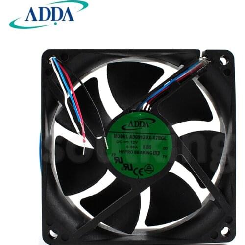 NEW ADDA 9225 DC12V 0.5A AD0912UX-A7BGL 9CMCM cooling fan