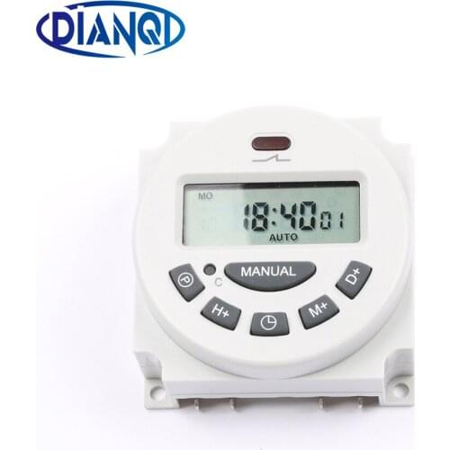 New type L701 AC 220V 230V 12V 110V 24V 16A Digital Timer controller 7 Days Weekly Programmable Timer switch minutes Counter