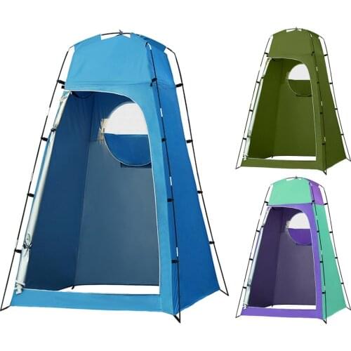 Camping Tent Folding Waterproof UV Sun Protection Change Room Beach Tent For Changing Clothes Showering Toilet Camp Accessories