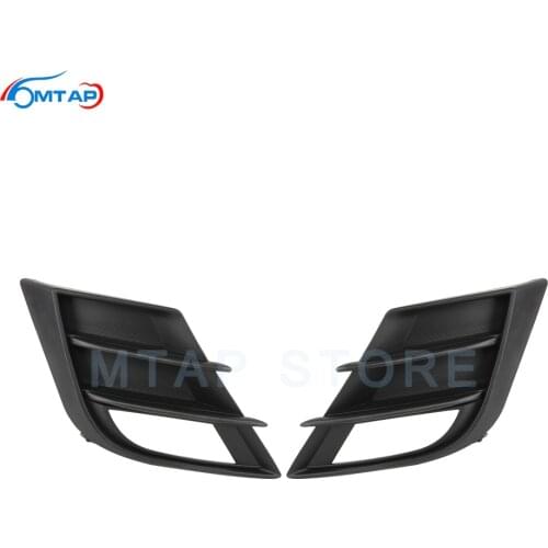 MTAP Front Bumper Fog Light Fog Lamp Cover For Mazda 3 Neo 2009-2013 M3 BL Foglight Foglamp Garnish Hood BCD2-50-C21 BCD2-50-C11