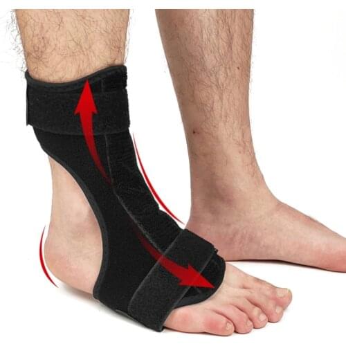 Adjustable Ankle Support Foot Orthosis Plantar Fasciitis Dorsal Splint Brace Stabilizer Pain Relief Bone Care Support Equipment