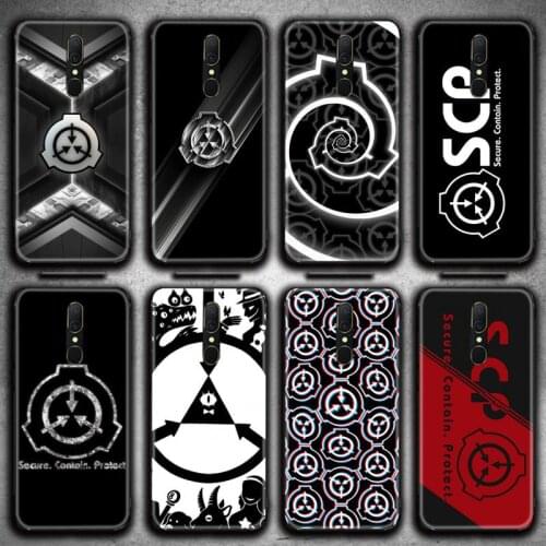 Scp Special Containment Phone Case For Oppo A5 A9 2020 Reno2 z Renoace 3pro A73S A71 F11