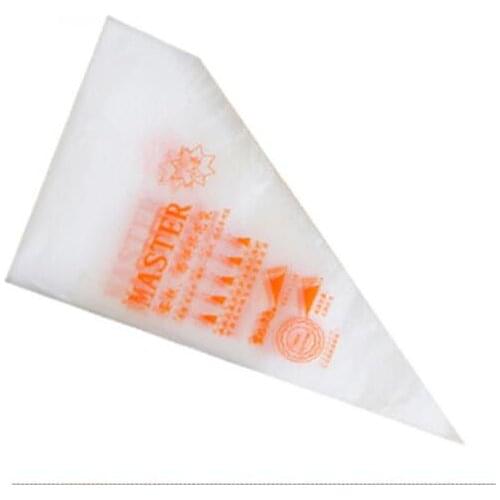 100PCS/bag Disposable Piping bag Icing Nozzle Fondant Cake Decorating Pastry Tips Tools