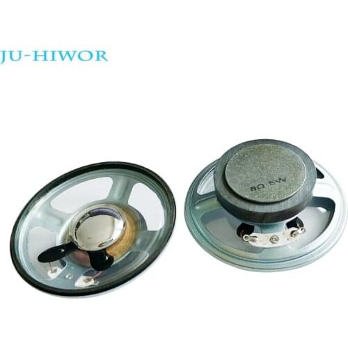 8 Ohm 5W Loudspeaker 76MM 3inch Round Speaker Waterproof Clear Cone Paper Bright Cap 45MM External Magnetic Height 24MM