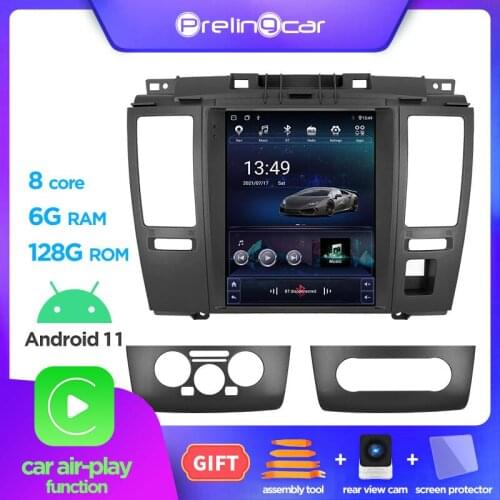 Android 10.0 4G LTE car gps multimedia stereo radio for nissan tiida latio pulsar 2004-2010 vetical player navigation system
