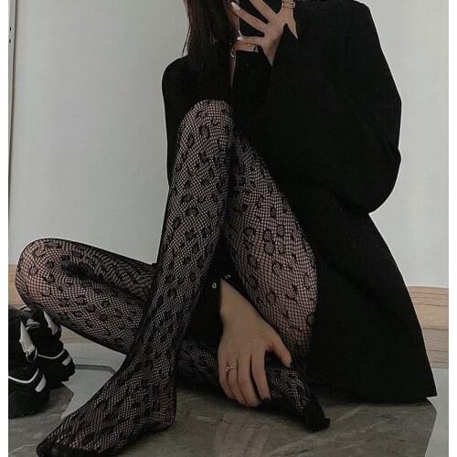 Stockings hot Womens stockings Tights Sexy lingerie black Elasticity mesh hose intimate fashion style fishnets hot Pantyhose