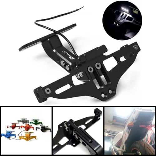 Motorcycle License Plate Bracket Holder For Suzuki GSF 250 600 600S 650 650S 650N 1200 1250 Bandit 650S Accessories