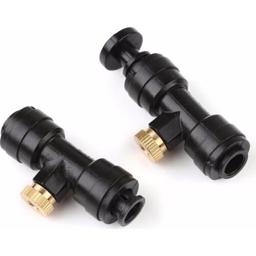 E039 Free Shipping 20pcs Slip Lock Nozzle Fittings, Brass Misting Nozzles, End Plug