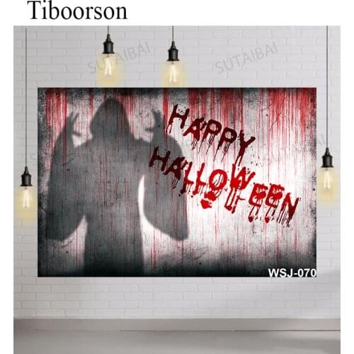 Halloween Photography Background Horror Haunted House Halloween Party Decoration Poster Backdrop Photoshoot Photocall Props
