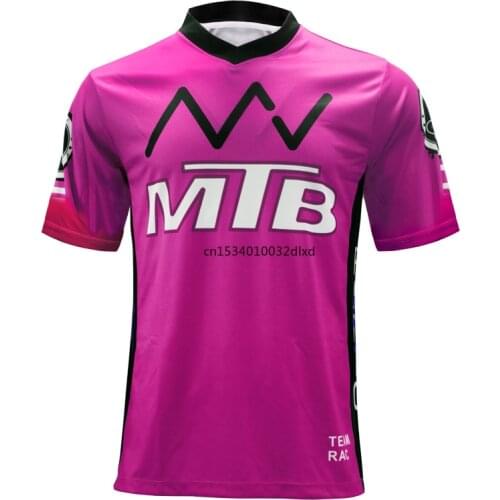 MTB Hot Sale Cycling men Jersey team downhill jersey motorcycle bicycle women jersey Fitness sports short sleeve summer shirts