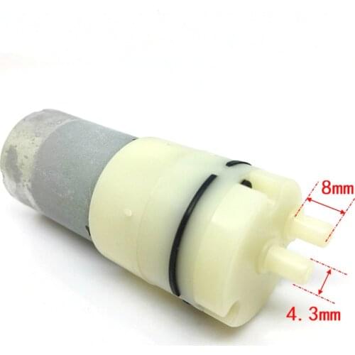 Mini Pressure Air Pump Water Pump 370 Motor DC 5V 6V Micro Vacuum Pump NegativeSuction Pump for Outdoor Fishing Oxygen Aeration